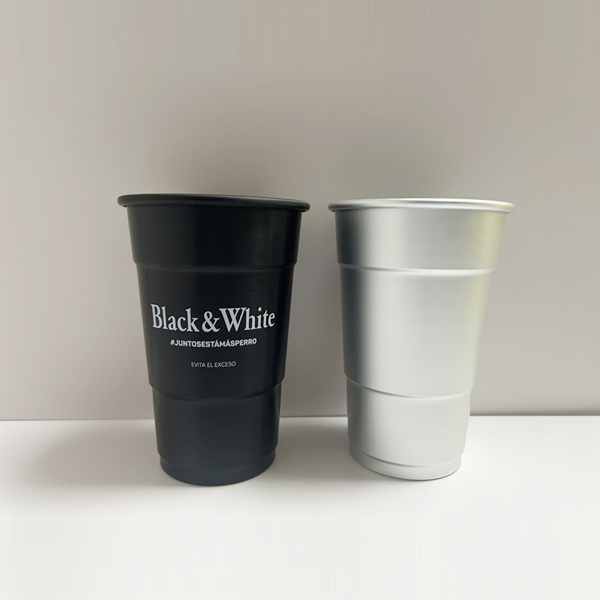 160z aluminum step mug